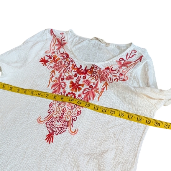 SOFT SURROUNDINGS Canary Island Tunic Large - Picture 8 of 8